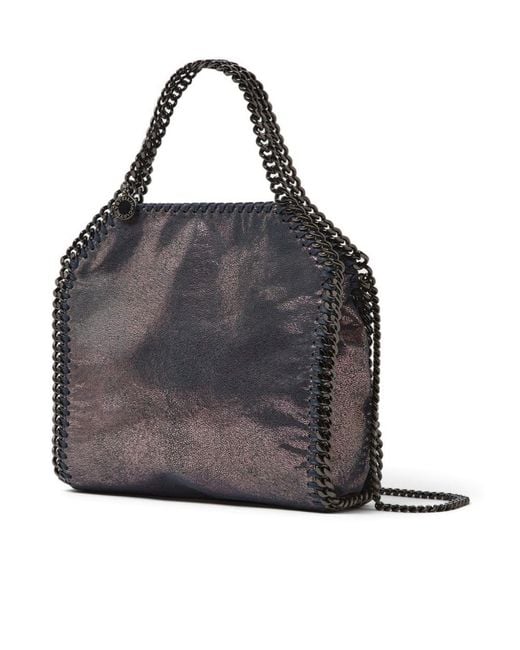 Stella McCartney Black Mini Falabella Tote Bag