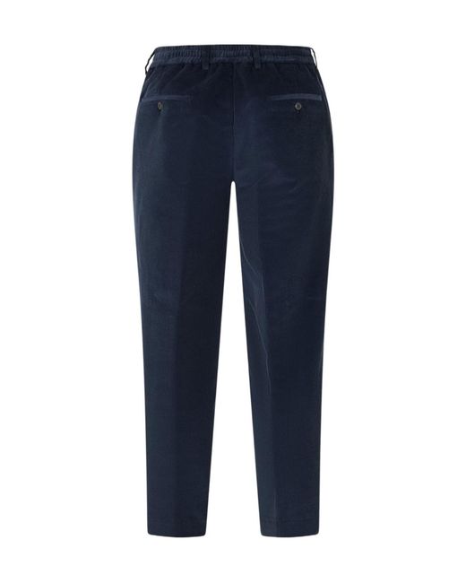 Barbour Blue Wallington Trousers for men