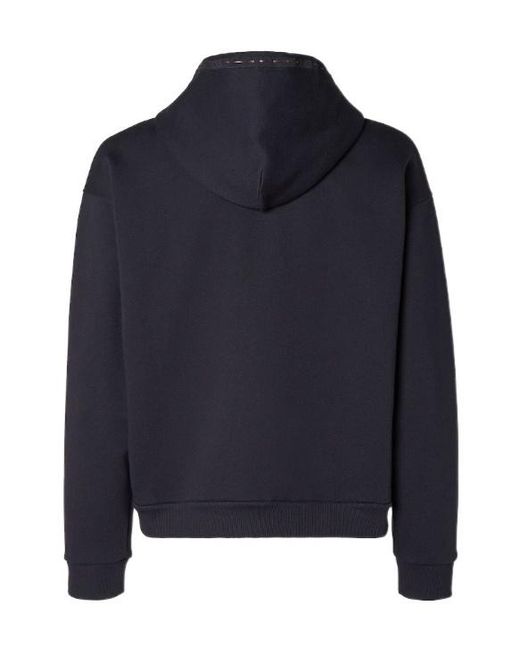 Fendi Blue Zip-Up Hoodie Jacket for men