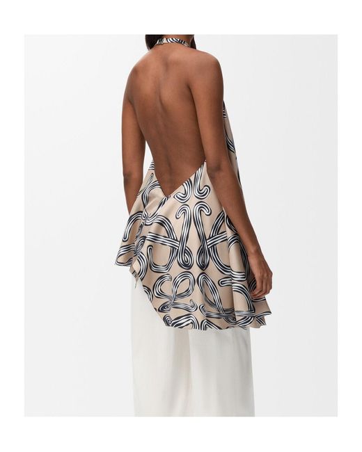 Loewe White Asymmetrical Top