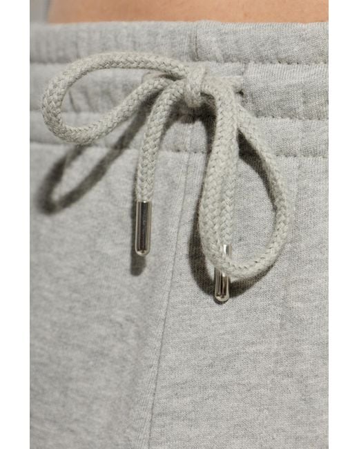 Dries Van Noten Gray Cotton Sweatpants for men