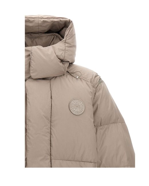 Canada Goose Brown Long-Sleeved Down Jacket for men