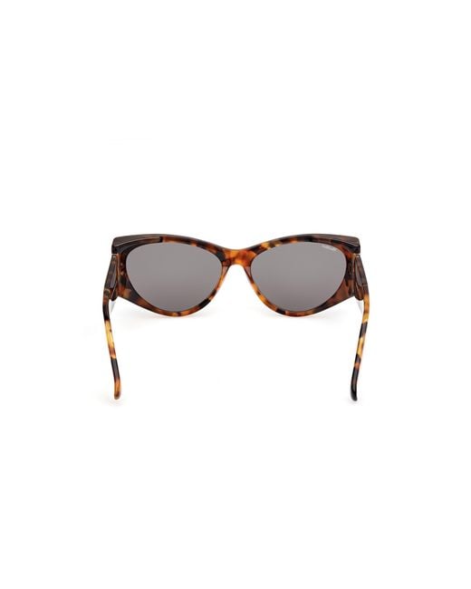 Max Mara White Cat-Eye Frame Sunglasses