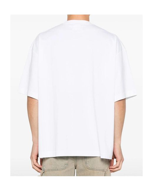 Vetements White Printed T-Shirt for men