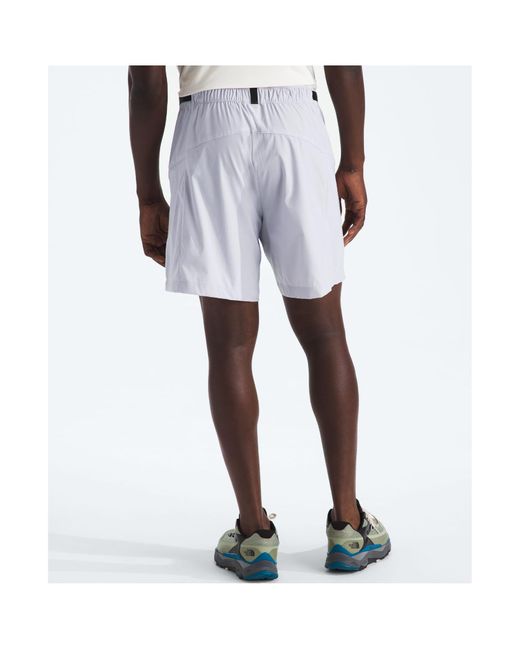 The North Face Blue Class V Pathfinder Belted 7' Shorts for men