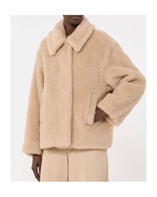 Max Mara Natural Tritone Long-Sleeved Jacket