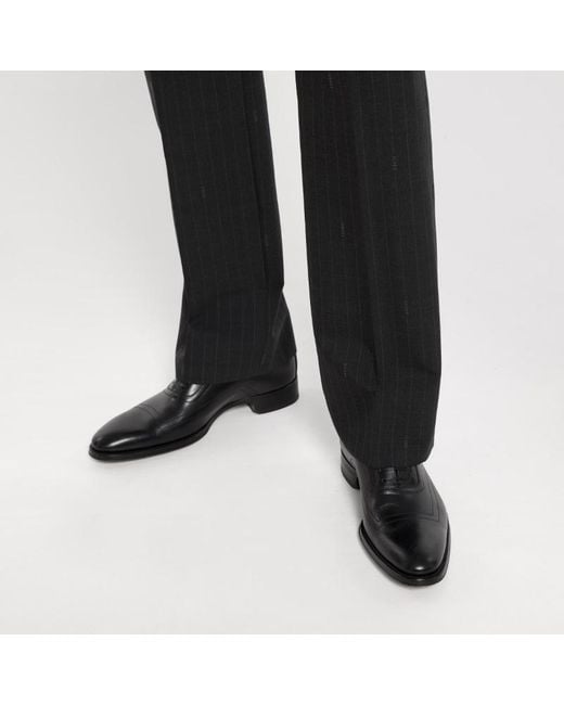 Gucci Black Lace-Up Shoes for men