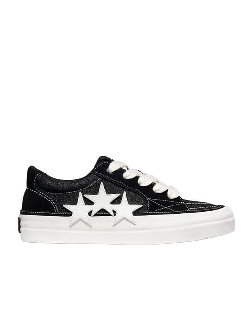 Amiri Black Star-Embellishment Sneakers for men