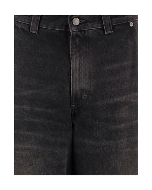 Haikure Black Belt Loop Jeans