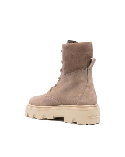 Moncler Brown Neutrals Boots