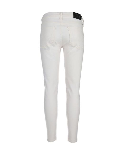 Citizens of Humanity White Avedon Skinny Jeans