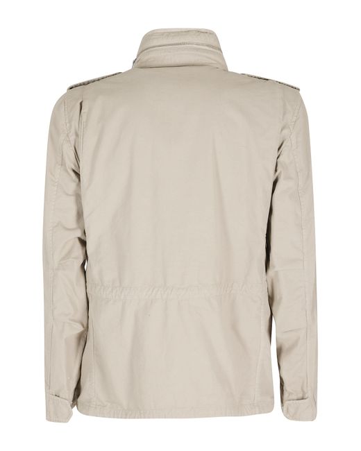 Aspesi Natural Zipper Casual Jacket for men