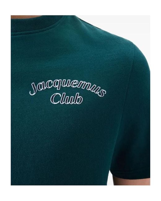 Jacquemus Green T-Shirts & Vests for men