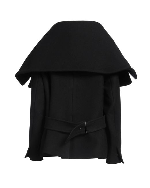 Jacquemus Black Classic Wool Single-Breasted Coat