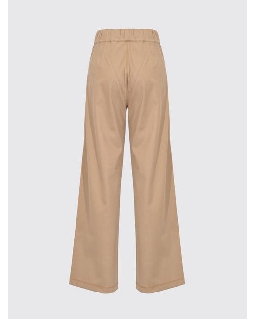 Max Mara Natural Casual Pants With Belt Loops