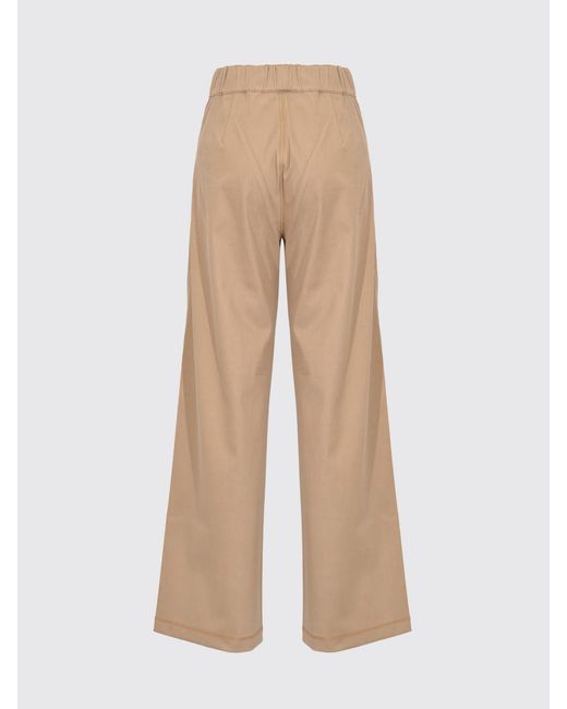 Max Mara Natural Casual Pants With Belt Loops