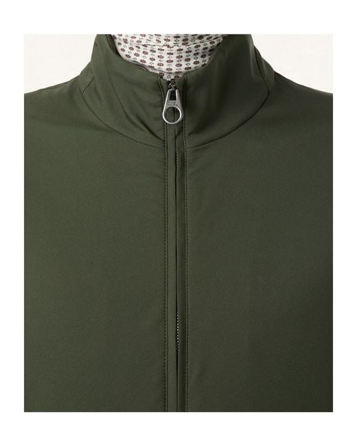 Loro Piana Green Bomber Jacket for men
