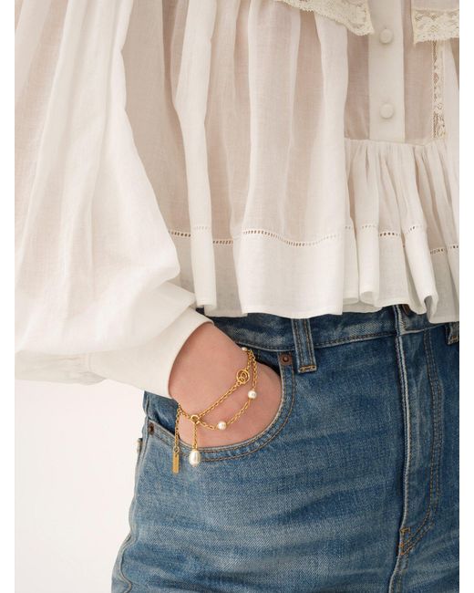 Chloé Metallic Chloé Classy Bracelet