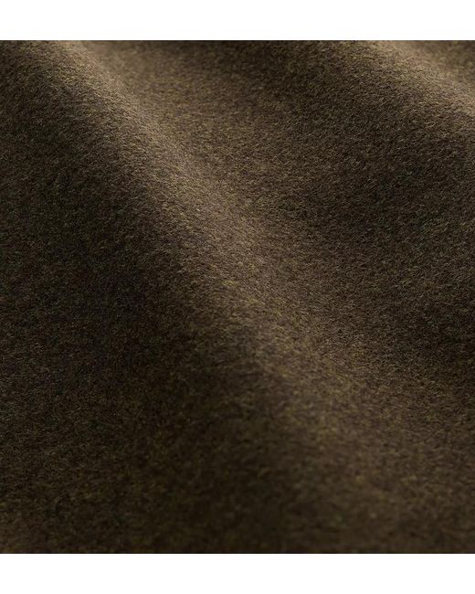 Dior Brown Draped Cape