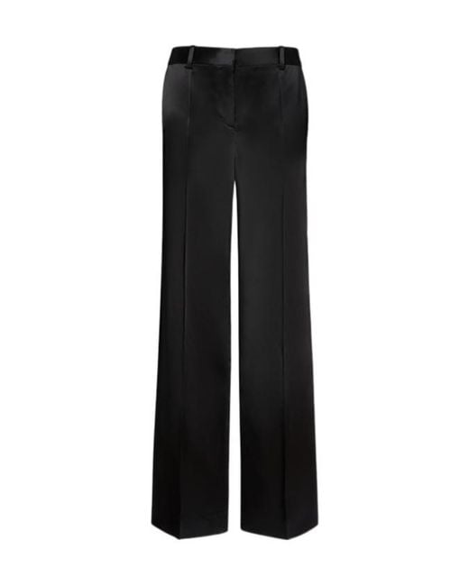 The Row Black Encore Mid-Waist Bell Bottoms