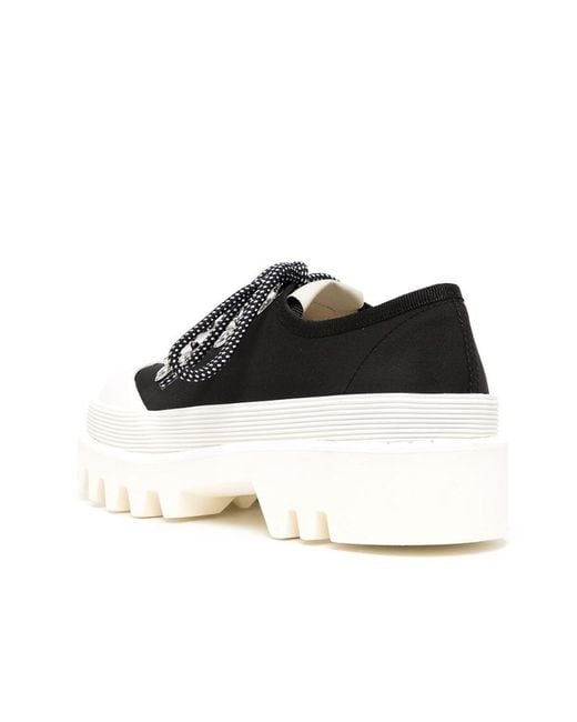 Proenza Schouler Black Sports Shoes With Thick Soles And Low Uppers