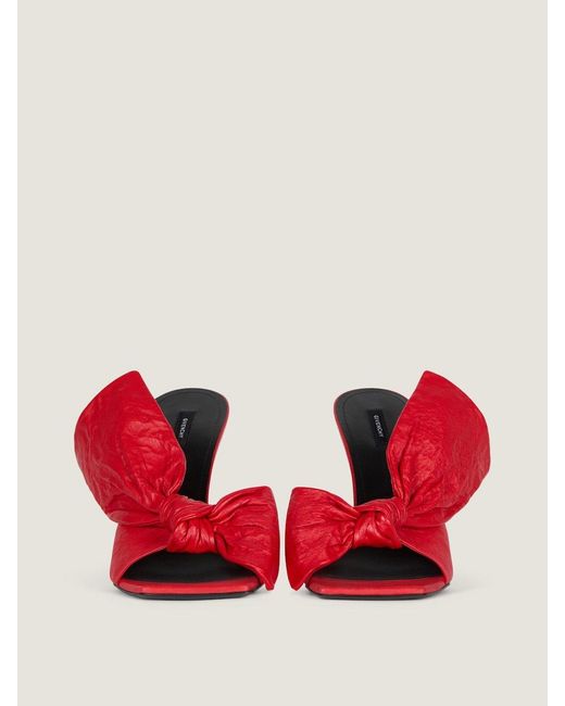 Givenchy Red Boudoir Heeled Mules