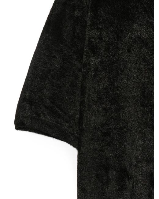 Semicouture Black Short-Sleeved Knit Top