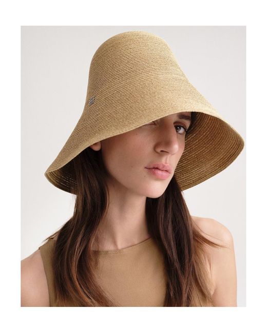Totême  Natural Woven-Design Bucket Hat