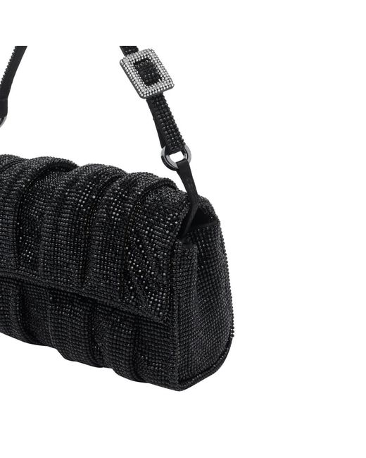 Benedetta Bruzziches Black Flap Shoulder Bag