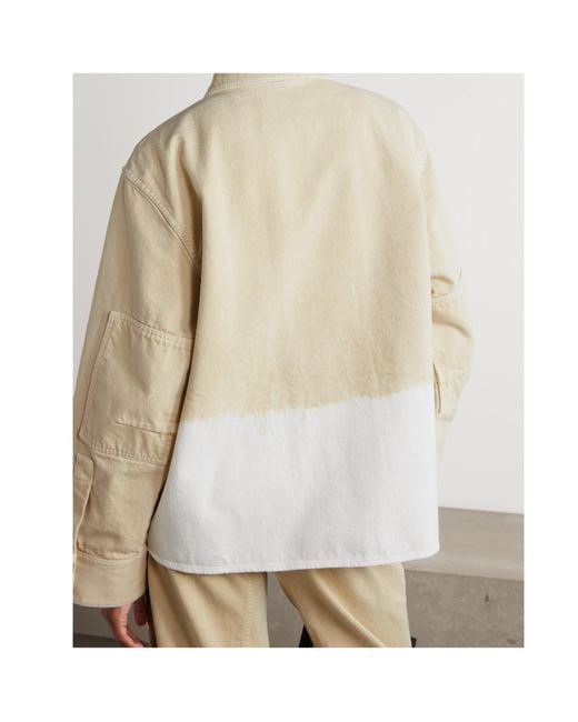 Jil Sander Natural Gradient Denim Jacket