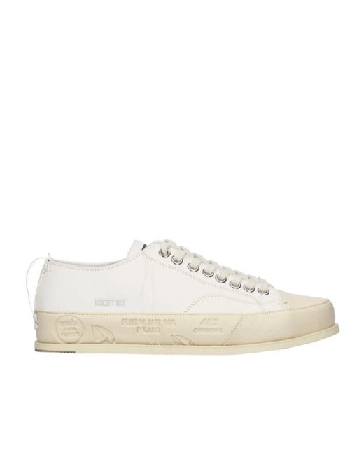 Premiata White Vincent 015 for men
