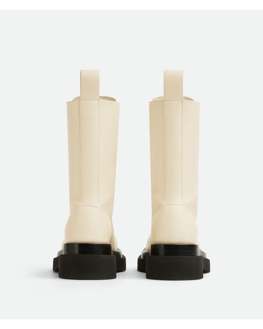 Bottega Veneta Natural Lug Leather Boots