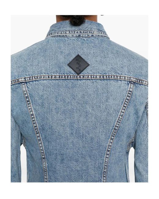 Haikure Blue Button-Up Denim Jacket