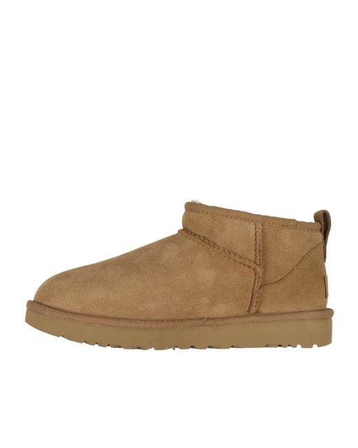 Ugg Brown Classic Ultra Mini Boots