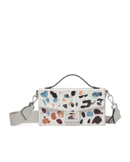 Fendi Metallic Baguette Soft Trunk for men