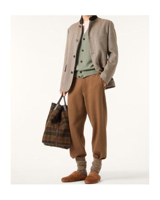 Loro Piana Green Classic Vest for men