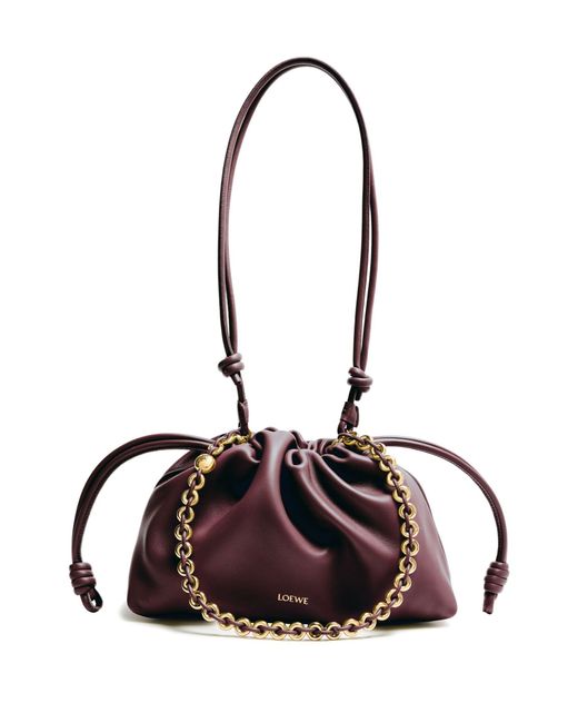 Loewe Brown Medium Flamenco Bag