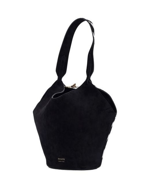 Khaite Blue Lotus Mini Tote Bag