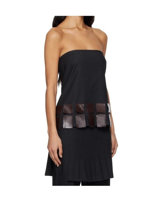Paloma Wool Black Diana Tank Top