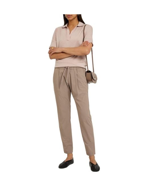 Herno Natural Tapered Trousers