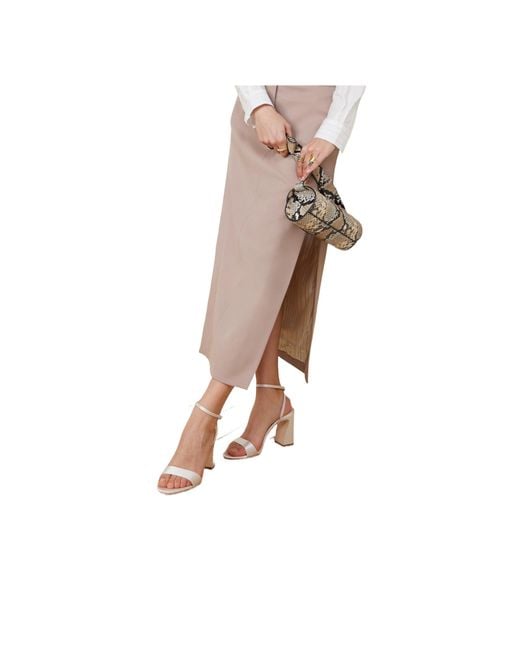 Loeffler Randall White Satin High Heels