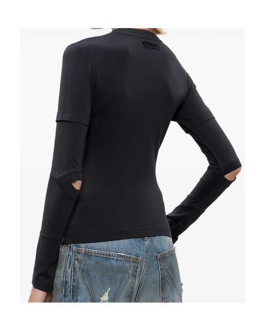 Vetements Black Long-Sleeved T-Shirt