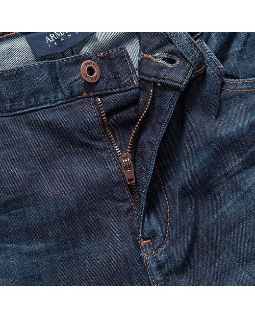 Armani Jeans Blue Vintage Casual Jeans for men