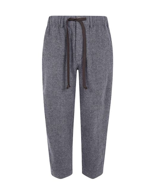 Uma Wang Gray 'Pigiama' Pants for men