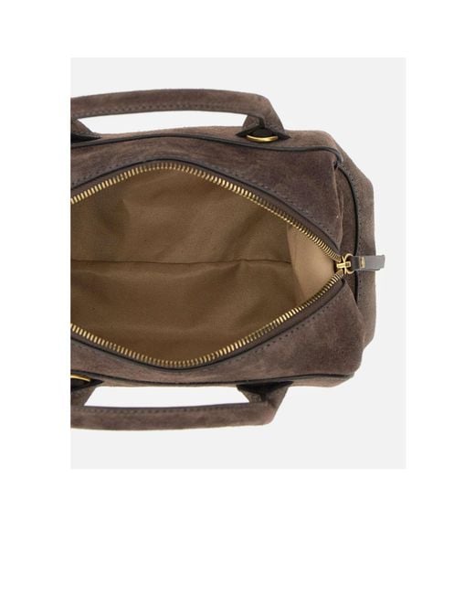 Gianni Chiarini Brown Gemma Top-Handle Shoulder Bag