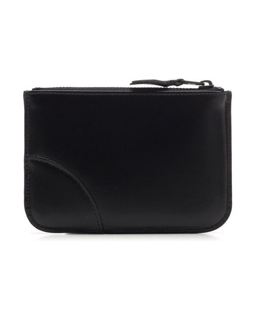 Comme des Garçons Black Zipper Wallet for men