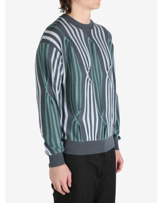 Kiko Kostadinov Blue Solix Jumper for men