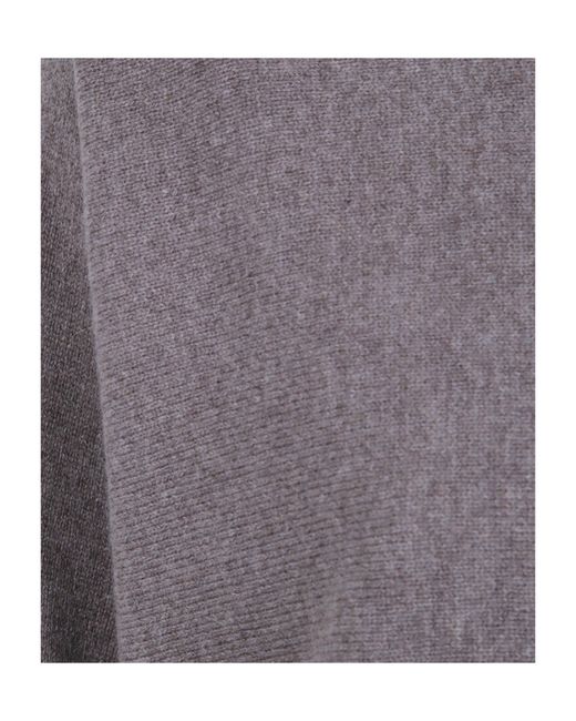 D.exterior Gray Crew-Neck Knit Sweater