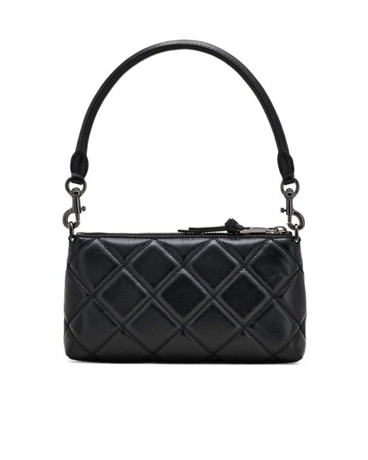 Marc Jacobs Black The Quilted Snapshot Convertible Shoulder Bag