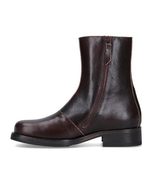Our Legacy Brown Vibram Sole Boots for men